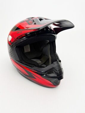 HJC CS-MX Red Black Motocross Motorcycle Dirtbike Bike Helmet